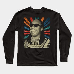 sketc vintage Stevie Wonder #3 Long Sleeve T-Shirt